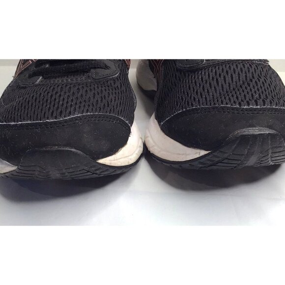 Asics Gel Contend 6 Black Running Shoes Sneakers Gym Walking Athletic Size 7.5 - Picture 3 of 11